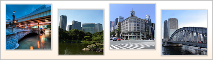 東京都中央区の地勢の写真