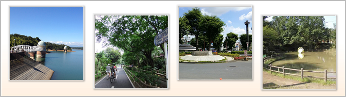 東大和市の地勢の写真