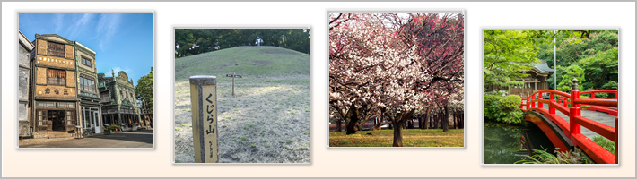 小金井市の地勢の写真